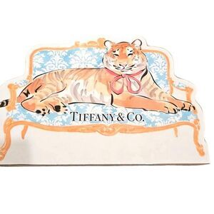 At Home Tiffany & Co. Tiger Wooden Decor